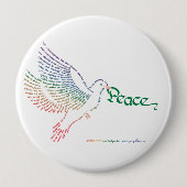 World Peace Dove Button (Voorkant)