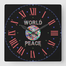World Peace Flag Collectie Roman Numeral