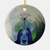 World Peace Flat Ornament (Voorkant)