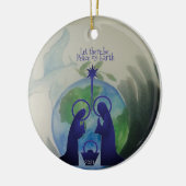 World Peace Flat Ornament (Links)