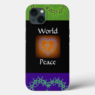 WORLD PEACE Hoesje-Mate iPhone CASE