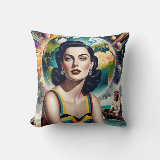 World Peace Kussen (Voorkant)