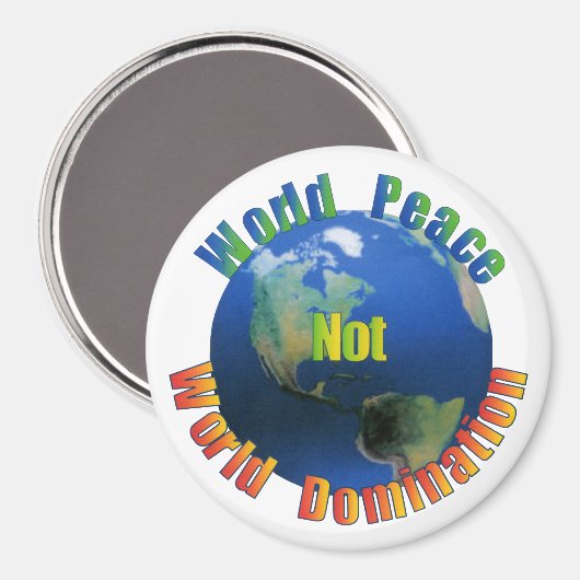 World Peace Magnet (Voorkant / Achterkant)