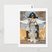 World Peace March Songbook Hoesje Briefkaart (Voorkant / Achterkant)