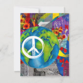 World Peace Note-kaarten Notitiekaartje (Voorkant)