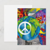 World Peace Note-kaarten Notitiekaartje (Voorkant / Achterkant)