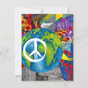 World Peace Note-kaarten Notitiekaartje