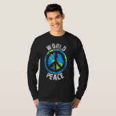World Peace On Earth Love and Kindness T-shirt (Voorkant volledig)