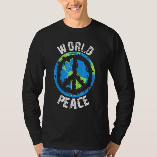 World Peace On Earth Love and Kindness T-shirt (Voorkant)