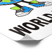 World Peace On Earth Shirt Global Love Peace Sign Poster (Hoek)