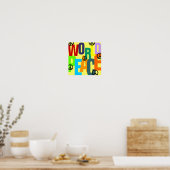WORLD PEACE-POSTER POSTER (Keuken)