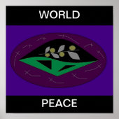 WORLD PEACE-POSTER POSTER (Voorkant)
