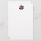 World Peace Stationery Briefpapier (Voorkant / Achterkant)
