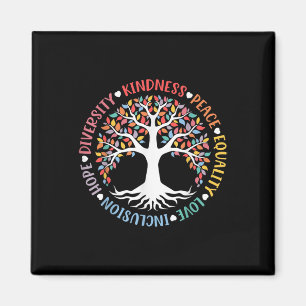 World Peace Supporter Retro Vrouwen Mannen Kleding Magneet