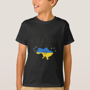 World Peace Ukraine Shirt Geen oorlog in Oekraïne