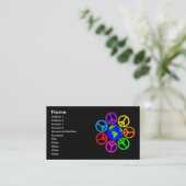 WORLD PEACE-VISITEKAARTJES VISITEKAARTJE (Staand voorkant)