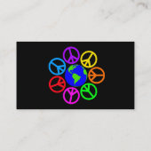 WORLD PEACE-VISITEKAARTJES VISITEKAARTJE (Achterkant)