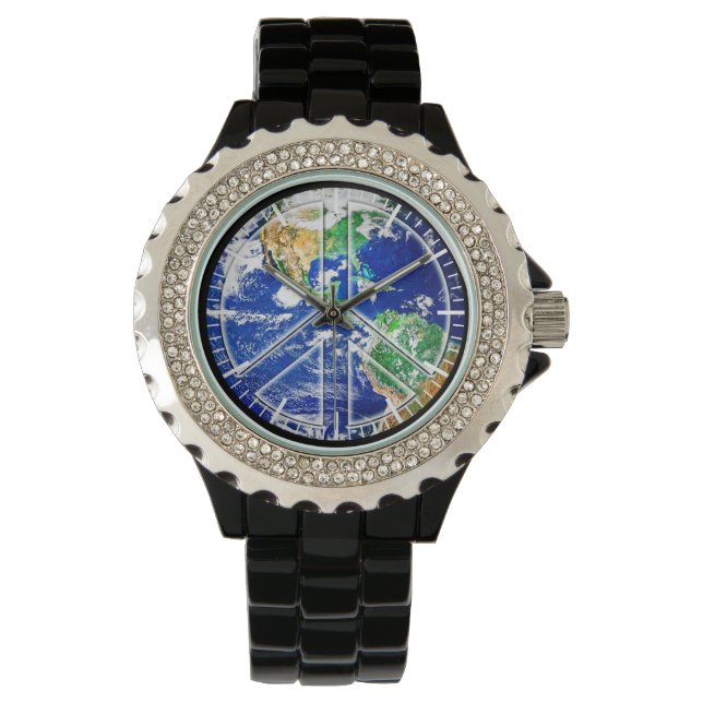 World Peace Watch (Wereldvredeshorloge) Horloge (Voorkant)