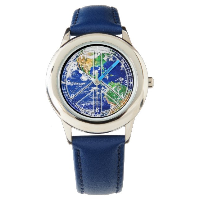 World Peace Watch (Wereldvredeshorloge) Horloge (Voorkant)
