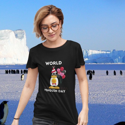 World Penguin Day 25th Holiday T Shirt