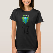 World Pi Symbol Math Science  3 14 T-shirt (Voorkant)
