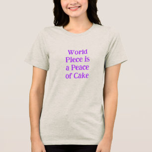 World Piece  / Give Piece T-shirt
