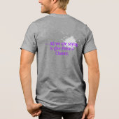 World Piece / Give Piece T-shirt (Achterkant)