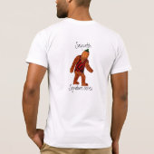 World plaid - Sasquatch Signature Series T-shirt (Achterkant)