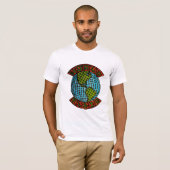 World plaid - Sasquatch Signature Series T-shirt (Voorkant volledig)