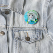 World Rat Day pin Ronde Button 5,7 Cm (In situ)