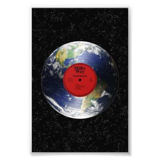 World Record Foto Afdruk (Voorkant)