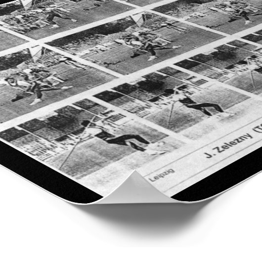 World Record Javelin Poster (Hoek)