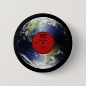 World Record - knop Ronde Button 5,7 Cm (Voorkant)
