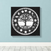 World Religies Canvas Afdruk (Insitu (Houten vloer))