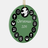 World Religons Holiday Ornament (Rechts)