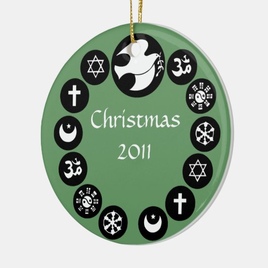 World Religons Holiday Ornament (Links)