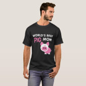 World S Best Pig Mam T-shirt (Voorkant volledig)