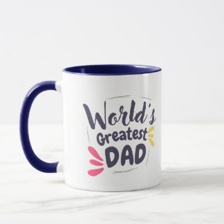World’s Greatest Dad Coffee Mug  Mok