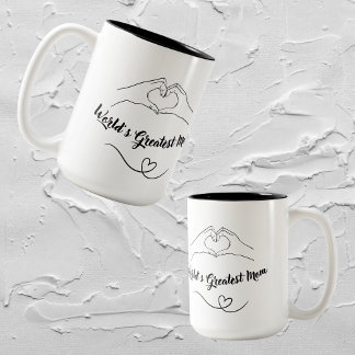 World’s Greatest Mom design Gift Mug  Koffiemok