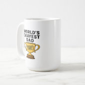 World’s Okayest Dad – Trofee Editie Koffiemok (Voorkant links)