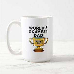 World’s Okayest Dad – Trofee Editie Koffiemok