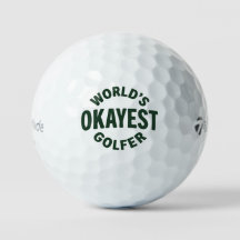 World’s Okayest Golfer Vintage Pro Shop Style