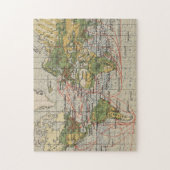 World Sailing Routes Map (1914) Legpuzzel (Verticaal)