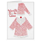 World Santa Claus Card (Voorkant)