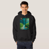 World Sea grass Day Hoodie (Voorkant volledig)