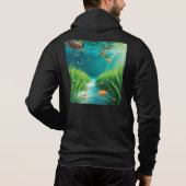 World Sea grass Day Hoodie (Achterkant)
