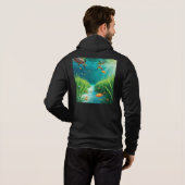 World Sea grass Day Hoodie (Achterkant volledig)