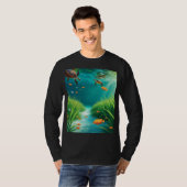 World Sea grass Day T-shirt (Voorkant volledig)