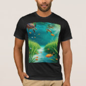 World Sea grass Day T-shirt (Voorkant)