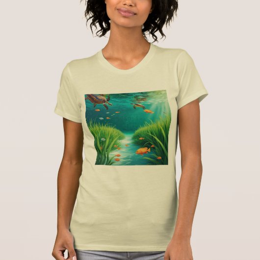 World Sea grass Day T-shirt (Voorkant)